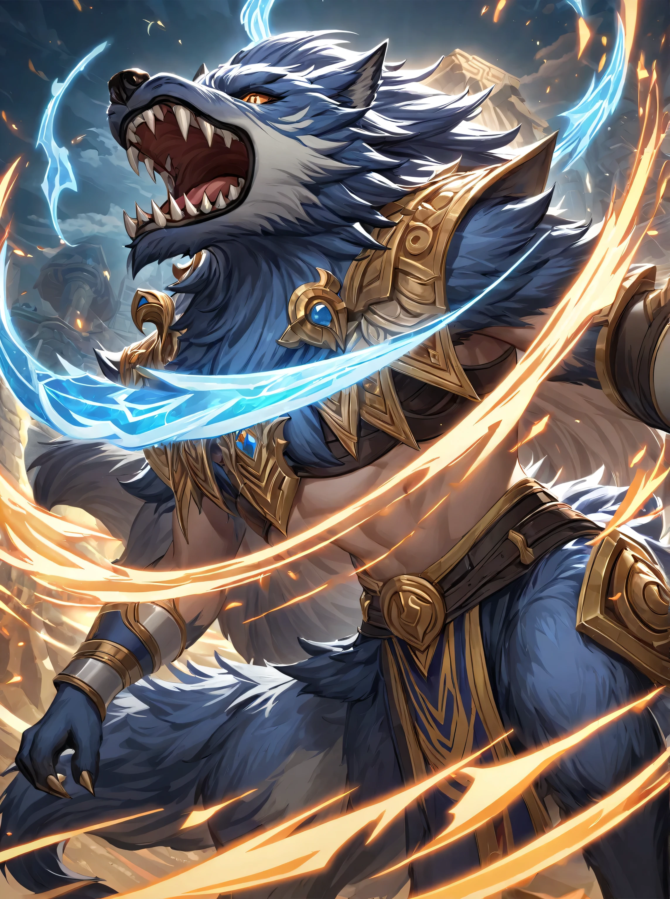 Create Fenrir from the game Smite
