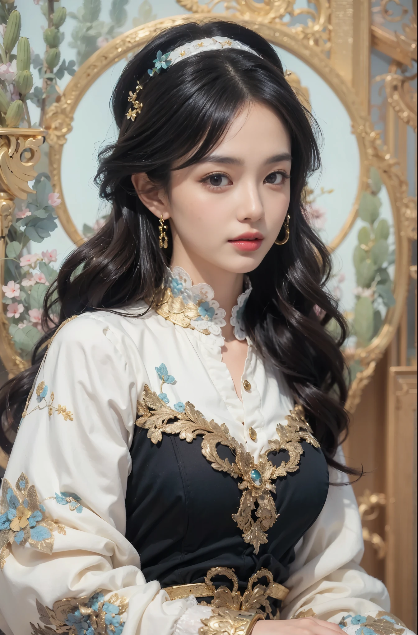 beautiful, masterpiece, best quality, Extremely detailed face,1 girl, Solitary,dress,whole body
