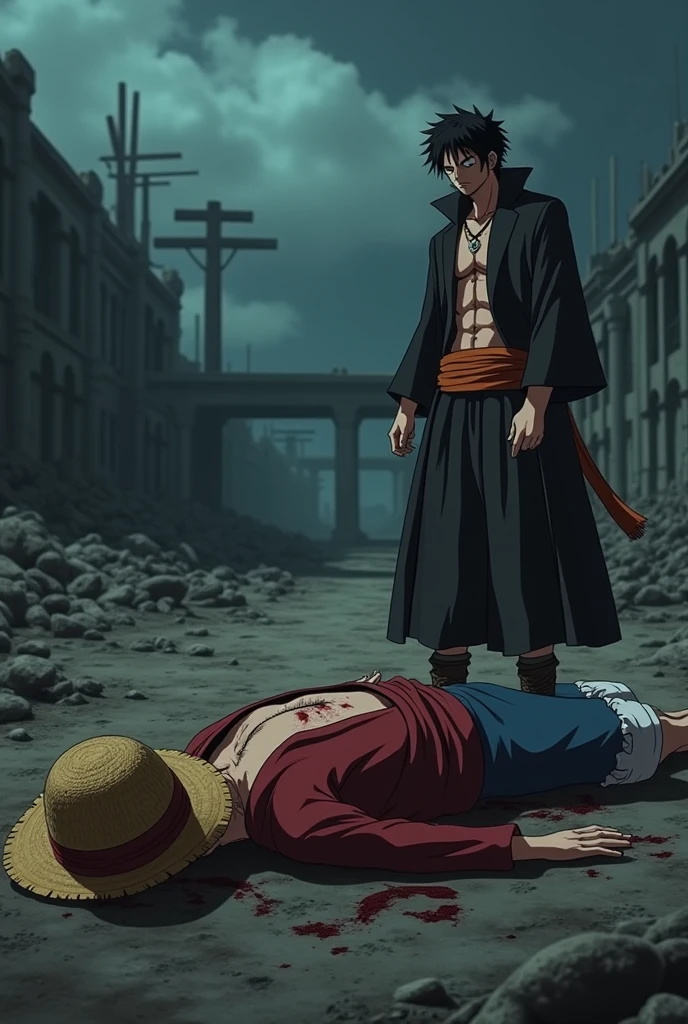 Make luffy kill a person 