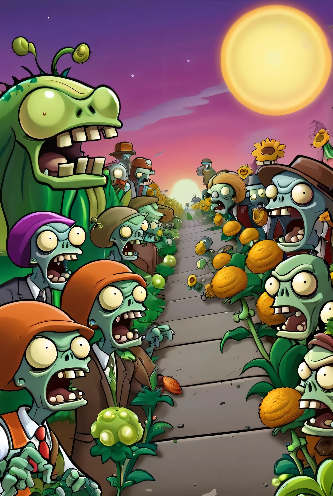 plants vs. zombies