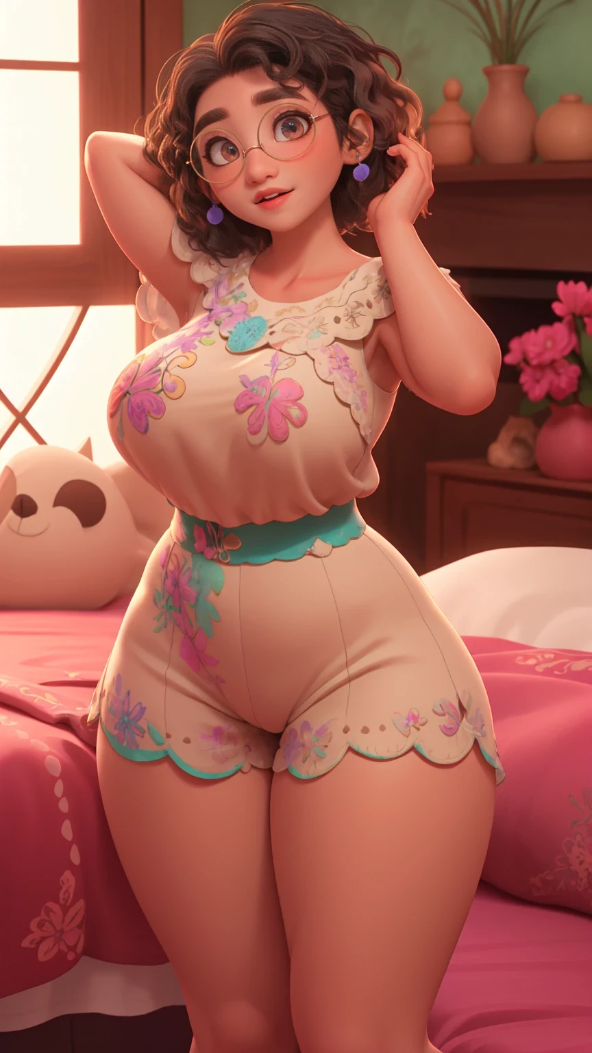 ultra detallado, 1princesa, cara tierna y coqueta, Incredibly beautiful eyes, leotardo y crop top blancos, ropa debajo de la ropa, diosa perfecta, coqueta, cuerpo delicado y , cuerpo ultra sexy, cuerpo completo, amar, bonbon, (cabello blanco), (obra maestra, mejor calidad), neon glow, fantastically beautiful