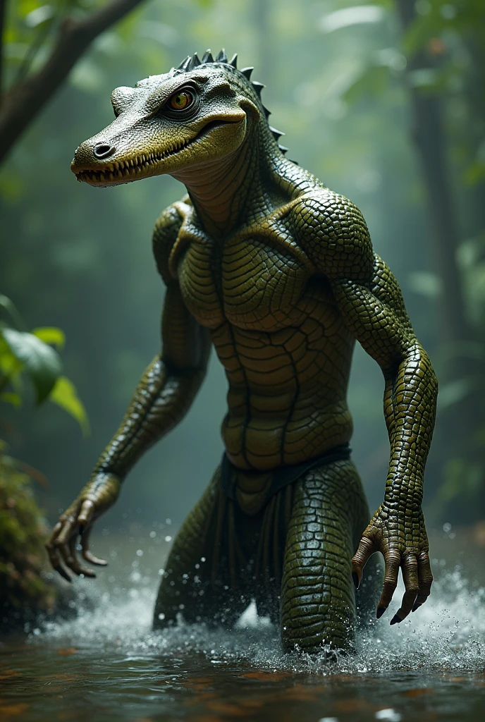 reptilian wizard