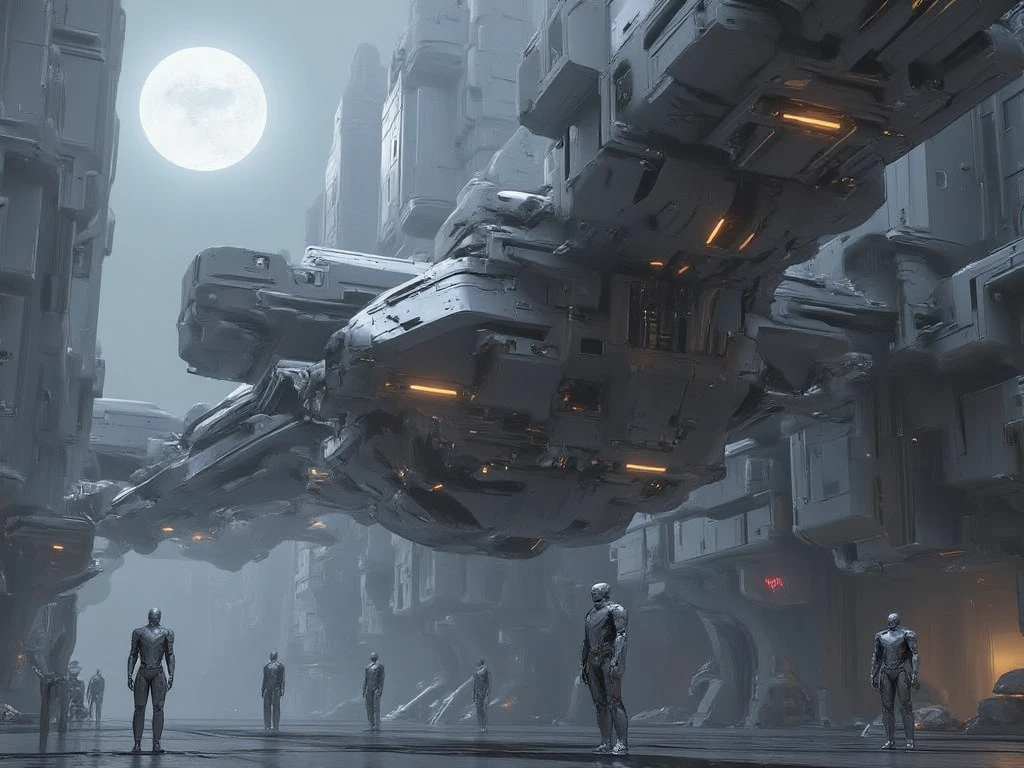 Imagine(best quality, 128k,highres,masterpiece:1.2),ultra-detailed,(realistic,photorealistic,photo-realistic:1.37), ((masterpiece)) ((photography)) ((Highest quality)) a futuristic helicopter designed for Batman, blending cutting-edge technology and stealth. The sleek black aircraft features sharp, aerodynamic lines inspired by a bat's wings. Its glossy finish reflects minimal light, enhancing its stealth capabilities. The iconic Batman logo is prominently displayed on the sides and rotor blades, glowing faintly in a neon blue hue. Equipped with advanced weaponry, such as missile launchers and energy cannons, the helicopter also boasts silent rotors and a cloaking device for covert operations. The cockpit is illuminated by a dim blue light, showcasing an ultra-modern control panel filled with holographic displays and tactical interfaces. The background features a night cityscape with Gotham's skyline visible, shrouded in mist and illuminated by a full moon.