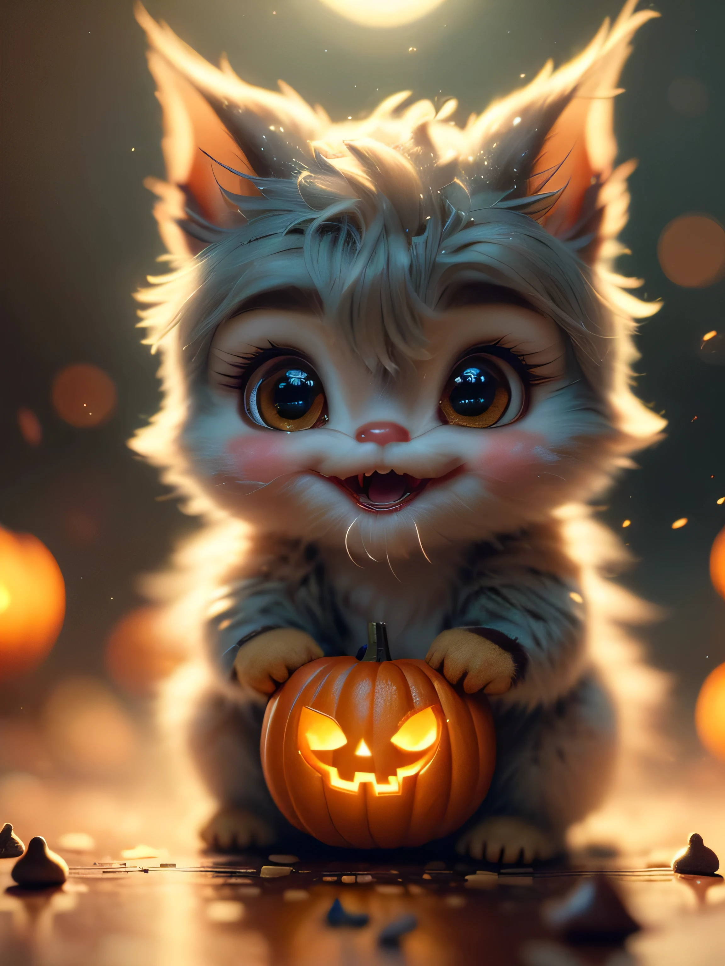 (Best Quality, Super Detailed, masterpiece, representative work, official art, professional, super high detail, 8k:1.3) (photorealism:1.2), adorable monster eating chocolate chip cookies with round eyes, dressed in a bat costume, autumn, halloween, night, Natural lighting, Soft background, Photorealistic, Shining eyes, Sharp focus, Sweet and mischievous look, Hint of mischief, Dreamy atmosphere, Delicate details, soft volumetric light, (backlight:1.3), (cinematic:1.2), intricate details, (ArtStation:1.3)