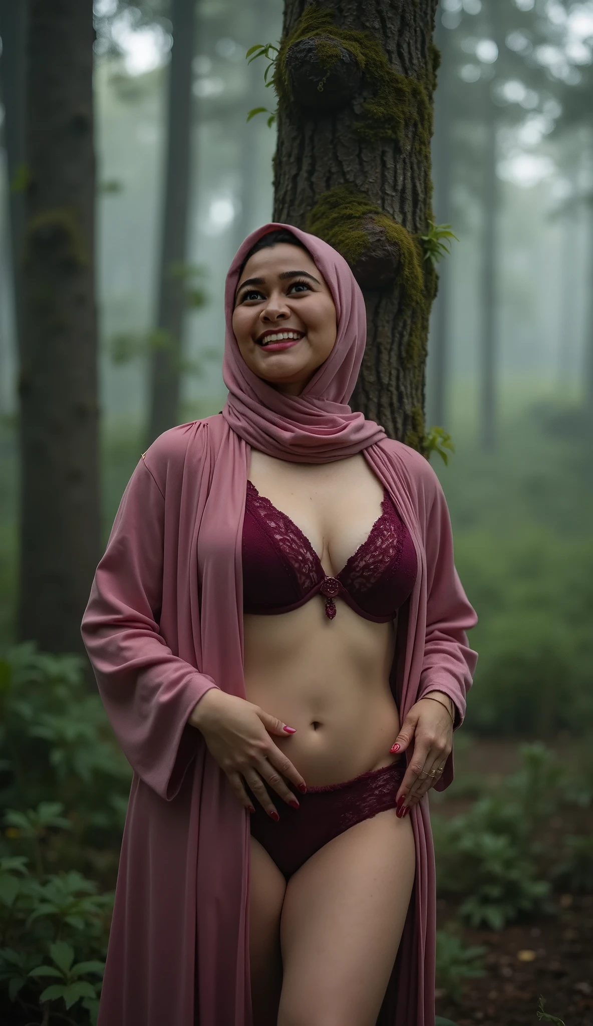 "Tongue", (Anger), (Anger), (Anger), (Anger), "G-String & Thong", "Oki Setiana Dewi", "Spectacles", ("Light Green Hijab Floral pattern Naked"), Chubby Wearing "Lace Floral Pattern Bra" & Short Hairy Pussy, "Facial expression in anger", "Light Green", "Light Green Lips", "Bokeh" My ass is huge Being in the forest, "Very angry facial reaction", (Heavy Huge Breasts Tits)