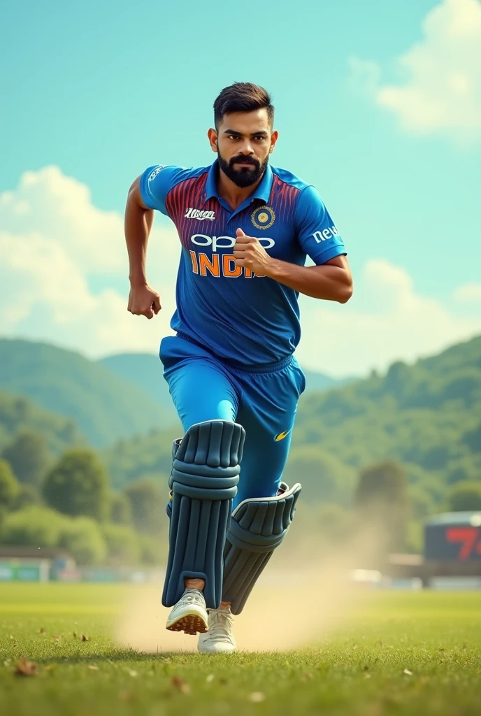 Virat Kohli in a spider man King