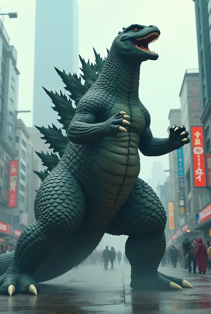 Godzilla bronze