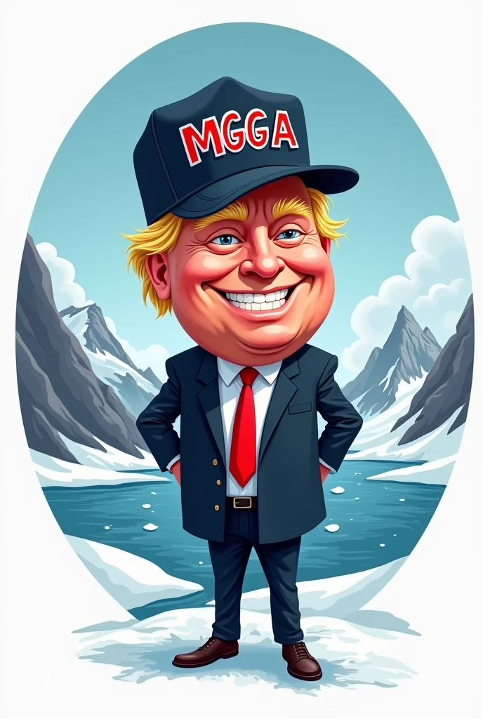 Illustration of President Trump lying on a Halloween inflatable boat, holding a juice glass in his hand, with bats on top of it, word" halloween is my life style", white background