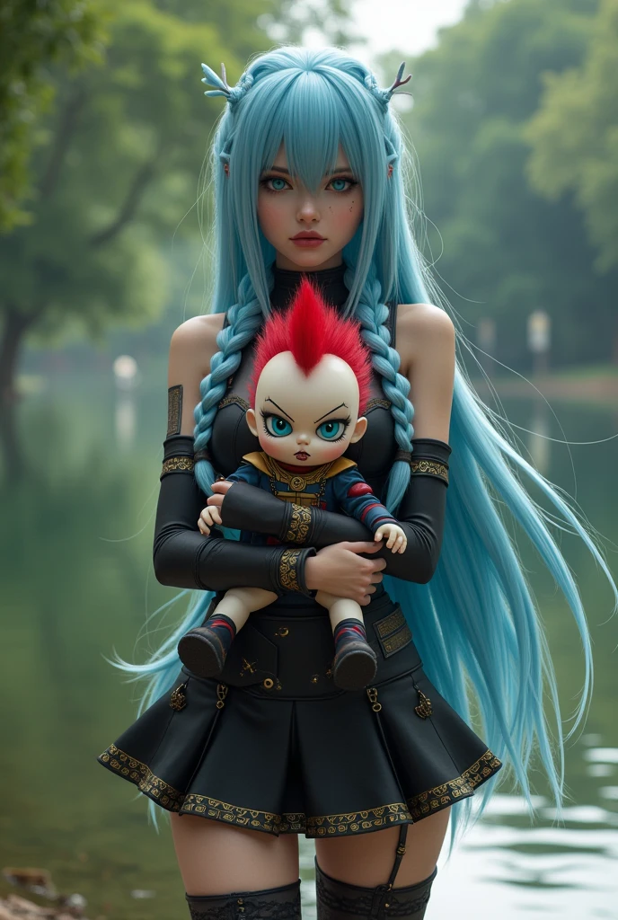 Woman and child HD realism --auto --s2