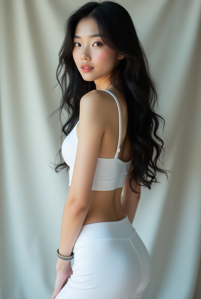 ( (NSFW)), 8K, RAW photos, best qualtiy, 超A high resolution, realisticlying, photograph of-realistic, A girl wearing a crop top top, exposed bare shoulders, Ultra-short yoga shorts, Raise your legs,standing on office room, big breasts beautiful, A detailed的脸, A detailed, A high resolution, realisticlying, realisticlying, photograph realistic, full bodyesbian, head to toe, leges, Matte skin, pores, Wrinkles, (Very detailed CG unity 8K wallpaper), Photos of the world's most beautiful artwork, Professional majestic(photography of:Steve McCurry),8K, Ultra HD,digital SLR camera,Gentle lighting,high high quality,filmgrain,Fujifilm XT3 sharp focus,F 5.6,high detal,Sharp focus,dramatics,(watch audience:1.2),(Natural soft light),ULTRA HUGE BREASTS: 1.2, ((BIG BREASTS: 1.2), fully naked