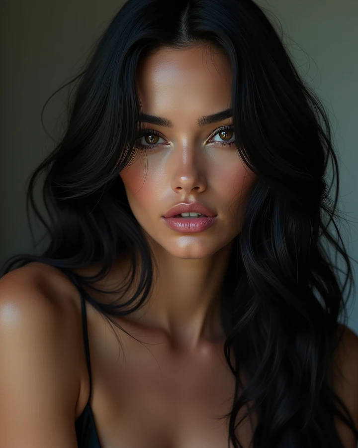 Woman breast  realistic face swap naked Latina 