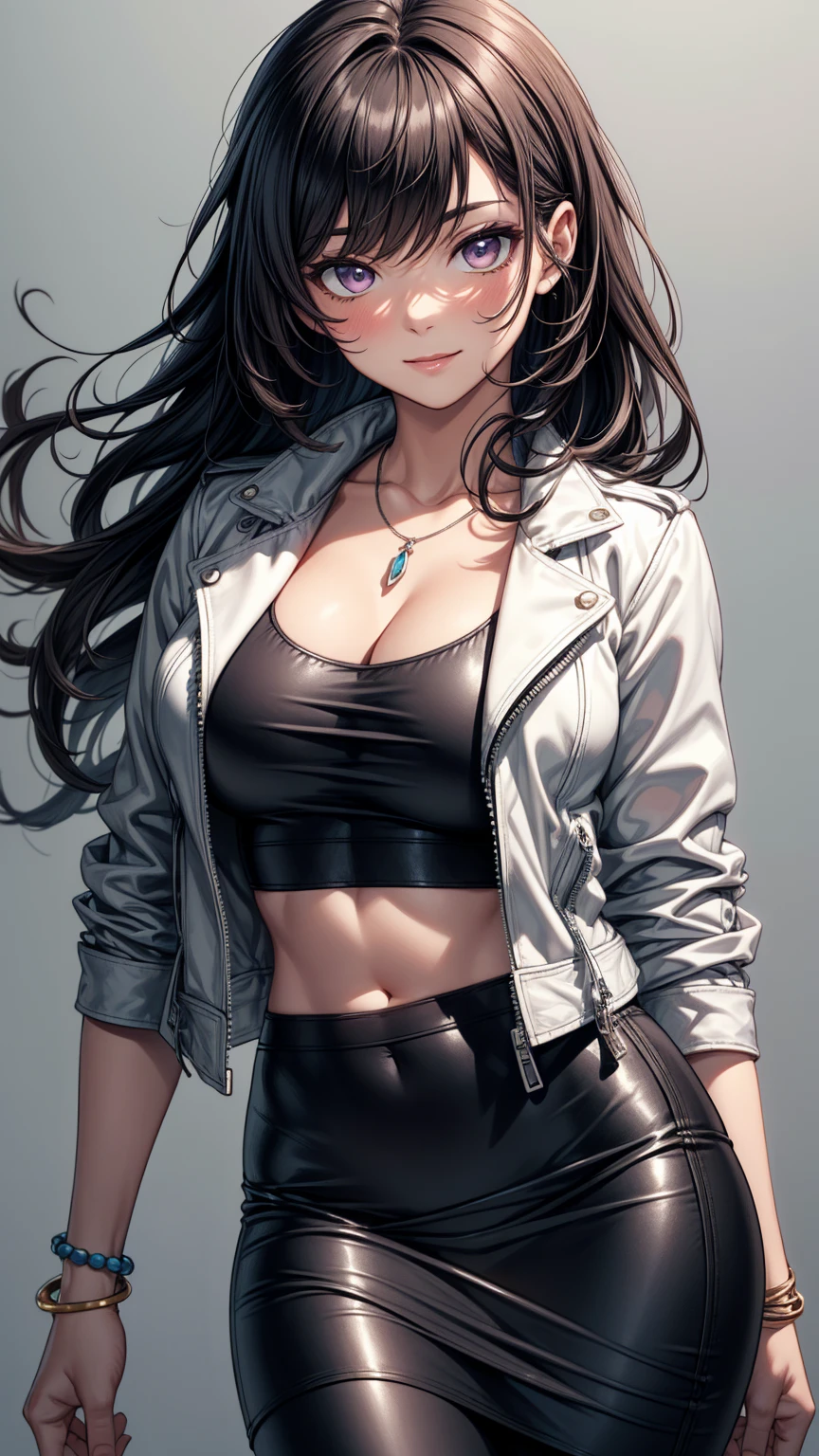 1 woman ,Beautiful instagram influencer, latina, streetwear style clothing , beautiful , Hyperrealista, 22 years , impeccable figure, anatomically perfect body, cara beautiful, perfect eyebrow, extremely detailed, hyperrealistic