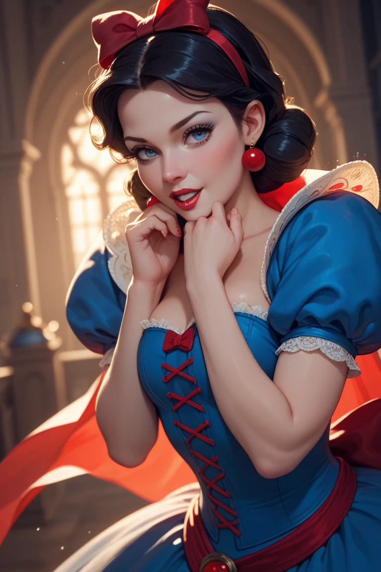 Snow White gets Fucked by the 7 Dwarfs 