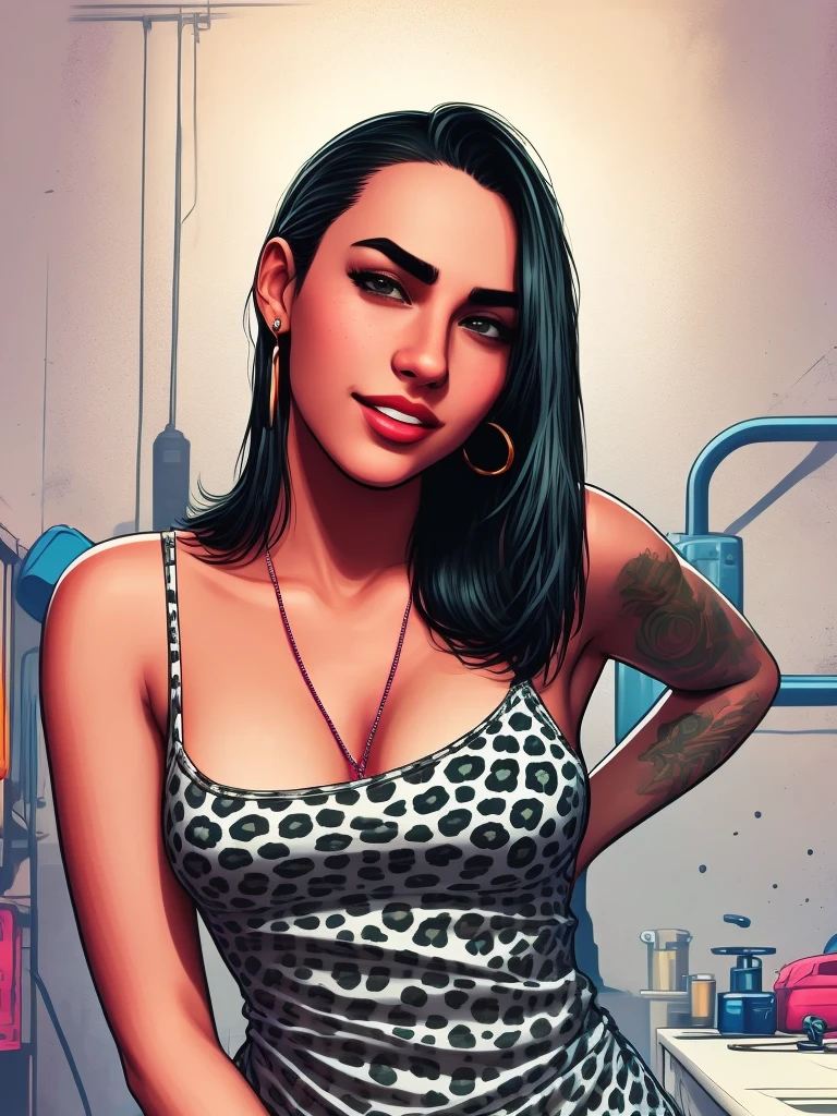 add_detail, masterpiece,Joan Jett loves Rock 'n Roll so she put another dime in the jukebox,