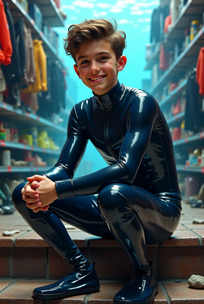Kid on catsuit LaTeX