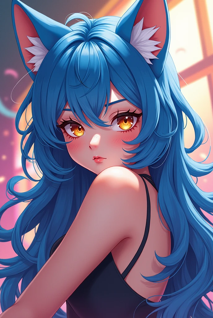 best quality,ultra-detailed,highres,realistic,(vibrant, vivid colors),(beautiful detailed eyes,beautiful detailed lips):(Complex, multiple subjects), (Subject 1: A busty young woman (age 20) with a cute face, long hair, modest swimsuit) celebrates a beach party with a pride of (Subject 2: cat-themed dragons, cat-sized) on a moonlit night. The woman's eyes and lips are beautifully detailed, with vibrant and vivid colors.