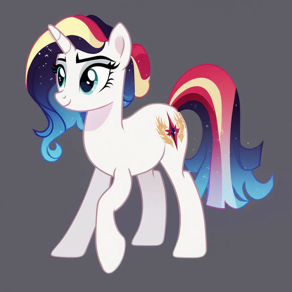 (((my little pony))), solo, ((seductive costume)), beautiful pony body, ((seductive perky big butt)), behind view, (((shining armor))), ((4 legs)), radiant lighting, vibrant colors, whimsical atmosphere, 8K, high resolution, highly detailed, masterpiece, vibrant and luminous, dynamic and imaginative, beautiful and enchanting, charming and captivating
