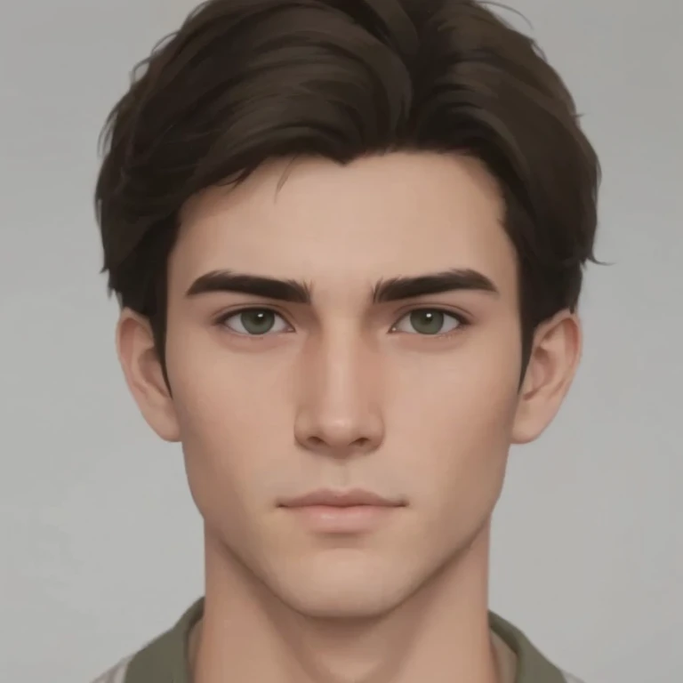             There is a man       (  , handsome college boy     ) 20 years,        with short hair and suit        , asistente hiper        realistic        , sujeto hiper        realistic        , Chico anime        realistic        ,        anime style realism        , estilo de arte anime        realistic        , estilo de arte de anime        realistic        , Estilo anime 3D        realistic        ,        Portrait of an anime boy        ,       artwork in the guweiz style ,        Detailed               Portrait of an anime boy        ,        incredible anime face portrait        . model, of Irish origin        (    beautiful) y Anglo-American   (   beautiful),        I just saw the spectator        , retrato(        realistic        :1.4), (:1.0),        hazel eyes    , eyes (perfect,Serious),eyelash(  perfect girl      ),shirt, eyebrows (perfect), dyed hair (brown ), perfect hair ,        straight hair        (perfect), ( secretario        professional ), hairstyle type        (deshilachado ),        oval and elongated face        , square face ,        triangular chin        , thin face,        slim build       , (        Detailed        , ultra ,,-        Detailed        , high        Detailed        , ultra        realistic        8K CG, obra de arte  perfect girl       chica , lyrical), wooden table , flores, Internal,        expression(carefree, Serious) ,        no earning, film, bokeh,        professional, 4k,        Dynamic and very detailed lighting        , fotor        realistic        , 8K, raw, rico,       Intricate Details , Peter Parker(spiderman)