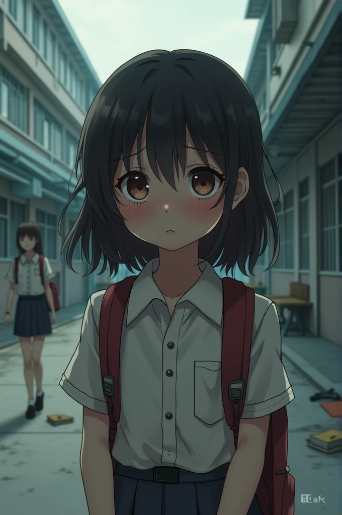 bullied child　Girl　student