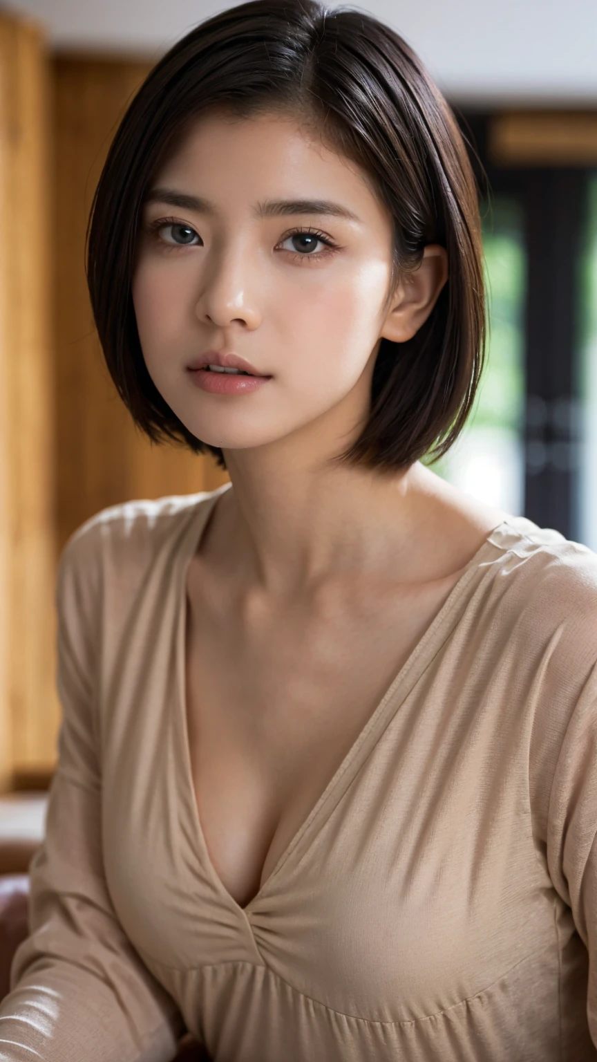 portrait, 8K, high quality, realistic photo images, 39 years old, japanese women, neat wife, small, housewife, Reproduces natural and realistic eyes, japanese stand, small, beautiful black hair, short hair, light makeup, octane rendering, beautiful lighting, golden ratio composition, smile, white business suit, Platform of Tokyo Station,Are standing、 blurred background, 4K, high quality, realistic photo images, japanese women, Pure Japan face, Beautiful wife, Upper body, small breasts, light makeup, Neat beauty, mature woman, black hair, small black eyes, background blur,