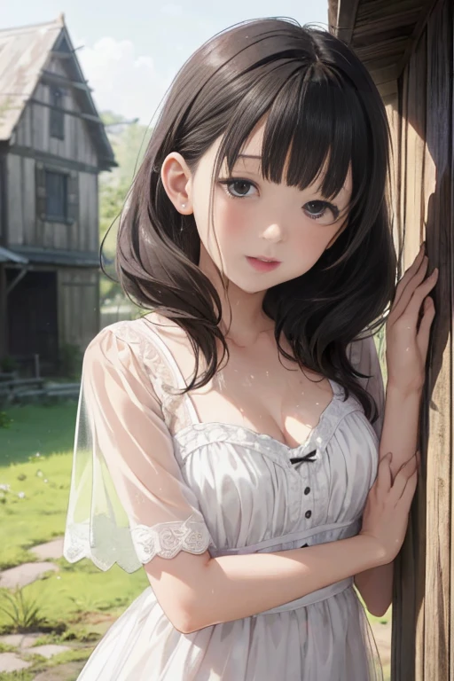 (masterpiece, Highest quality:1.2), One girl, alone,bony body、、Anime Style