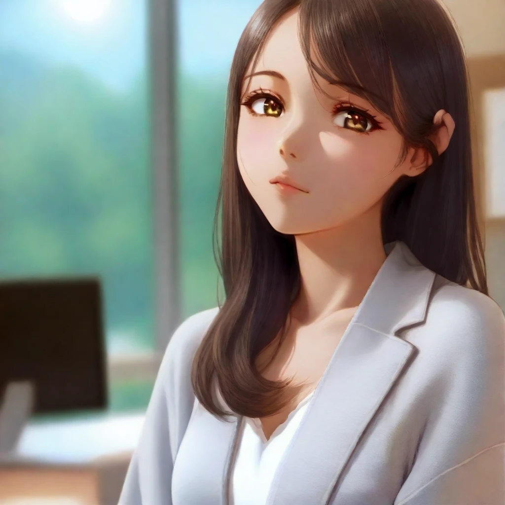   1 girl, Alone,  brown eyes, small breasts

dark hair ,  long hair

sundress, Sun Hat, winds

office ,  Look at the Viewer ,  ogipote, (:1.1)

masterpiece,  best quality ,  Great Quality , Extremely awa ,  are so aesthetic,  High Resolution , up to date