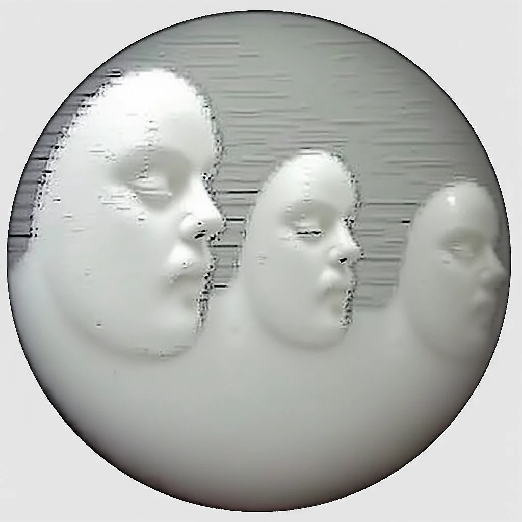 The face does not change, hentail realism, Semi-naked