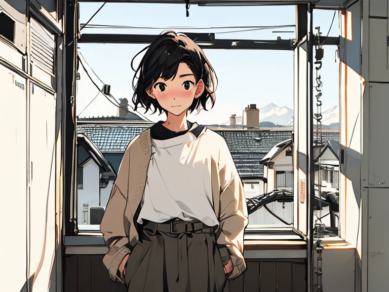 Confirmation bias、 Girl Alone、February scenery