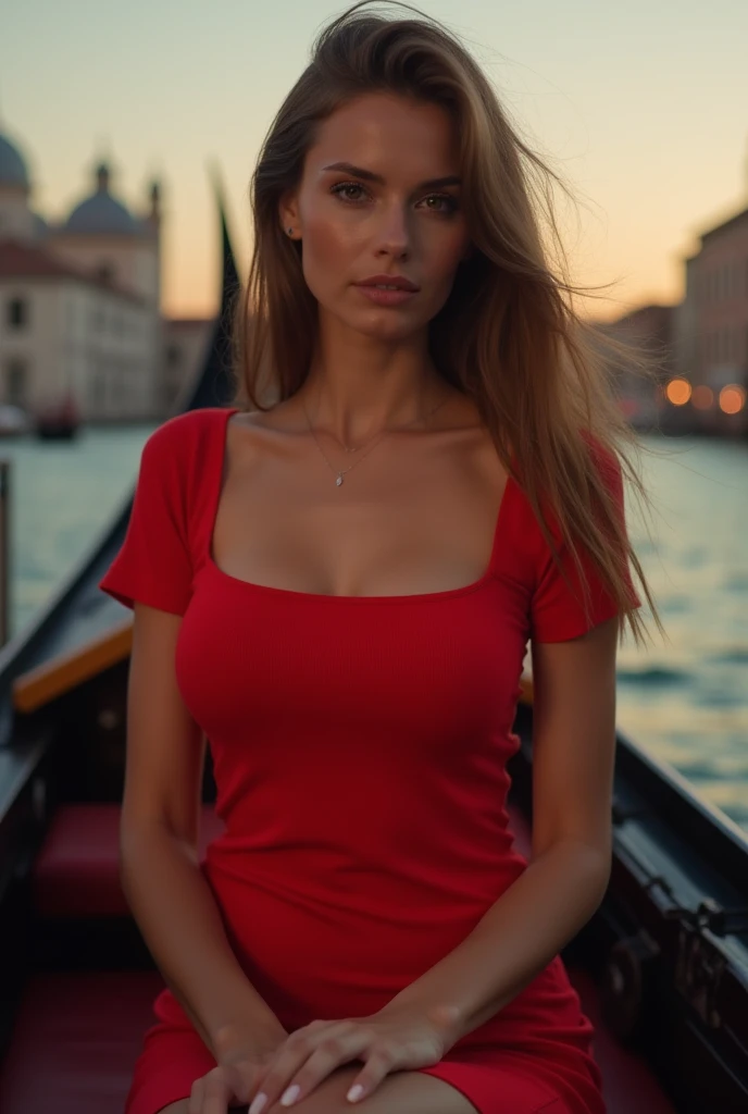 eye contact' red boat