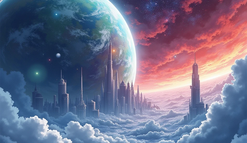 (Masterpiece:1.2,  top quality,  ultra high definition,  very detailed,  BEST ILLUSTRATIONS),8k,16k,wallpaper,space colony,,(Cylinder-shaped glass-walled space colony :2.0),(Half a century has passed since humankind began emigrating to space to alleviate overpopulation.:2.0),(The advanced people-built cities around the Earth have become the second home of the people class.、People gave birth to ren there、Raising 、 died :2.0),( Space Century 0078 :2.0),( Space Colony Side 3 called the Principality of Zeon :2.0),( The Principality of Zeon challenged the Earth Earth Federal Government to the War of Independence :2.0),(The combined population of the Earth Federation and the Principality of Zeon was halved by a war.:2.0),(people々was terrified by his own actions.:2.0),(watercolor:2.0),(The background is outer space:2.0),( and express the huge feeling of the cylinder-shaped Space Colony with depiction from below :2.0),(watercolor画)
