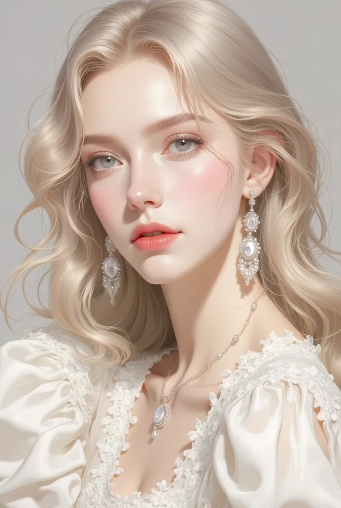 tmasterpiece，Highest high resolution，Bust of a beautiful noble maiden，Delicate braided hair，Coiled hair，Shining clear eyes，The hair is covered with beautiful and delicate floral craftsmanship, crystal、Diamond jewelry filigree，Ultra-detailed details，upscaled，softlighting。
