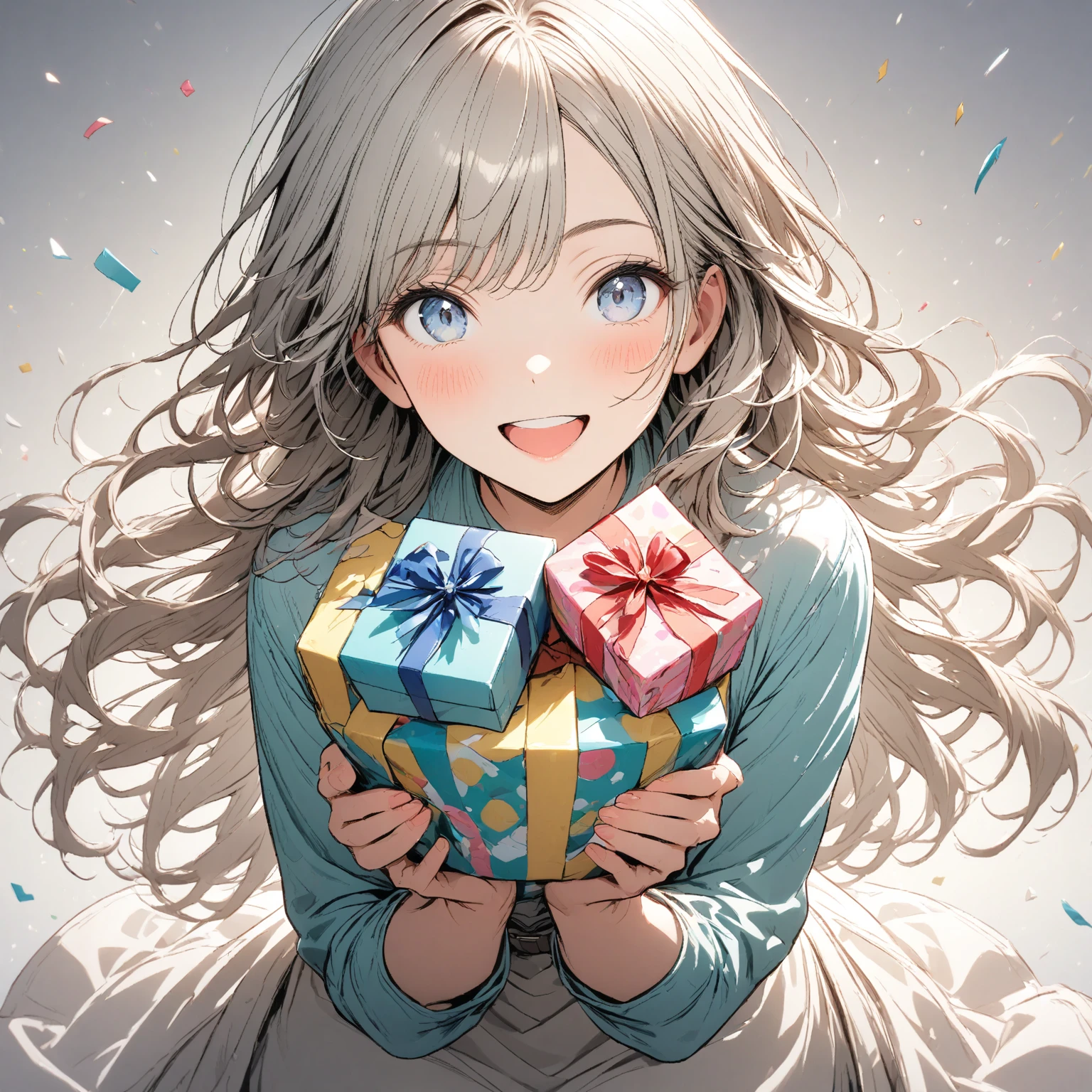 happy birthday, present