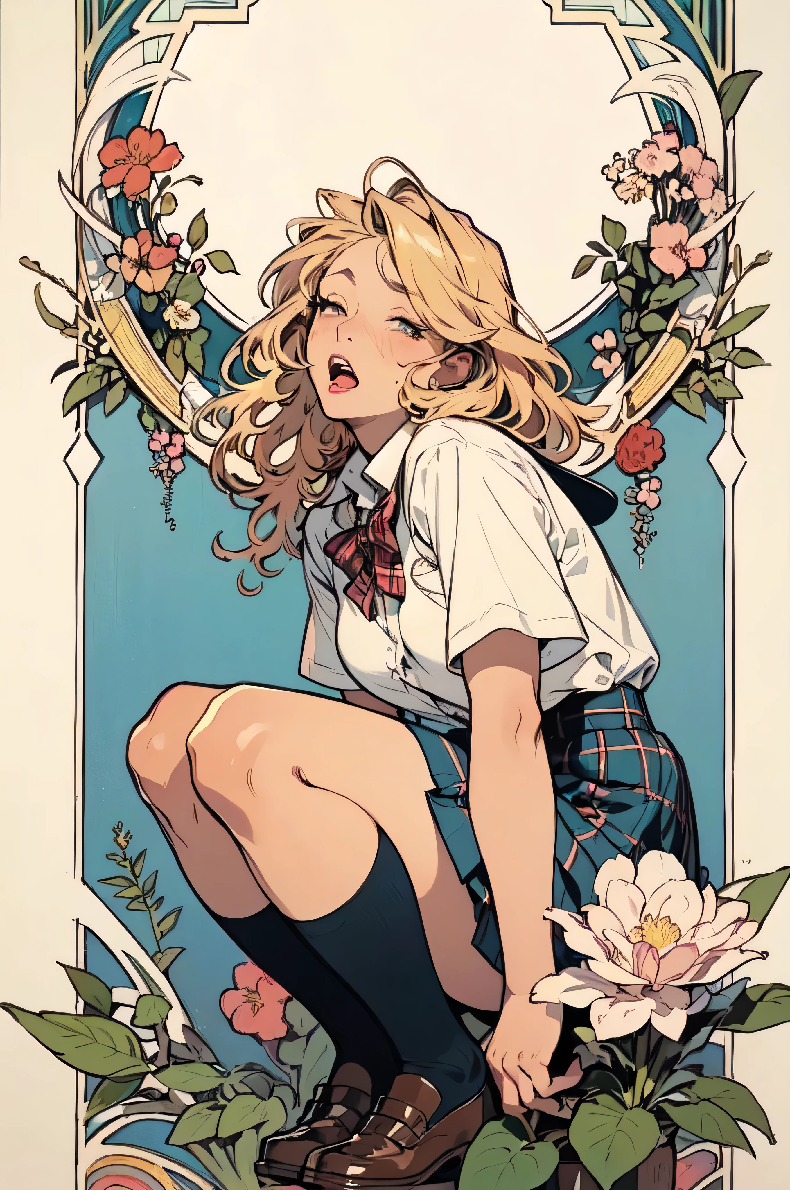 ((((in a crisp soft sketching aesthetic:1.1)))) created by Peter Mohrbacher, R Crumb and Glen Keane's style, sketch a (((single))), (stunning), (beautiful), Princess Peach | gym bod, slim waist, thicc thigh, long leg | wearing a fluttering skirt | lineart face details | cropped hairstyle | (((view from front,in centre:1.2))) | sitting,chair, focus cameltoe