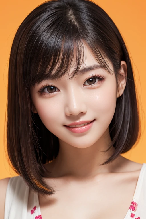 (1 Korean star with royal sister style), ((best quality, 8k, masterpiece: 1.3)), (slender body: 1.3), focus: 1.2, perfect body beauty: 1.4, (smile), (street: 1.3), highly detailed face and skin texture, fine eyes, double eyelids, whitening skin, (short hair, air bangs: 1.3), (round face: 1.5), (little black dress: 1.4),