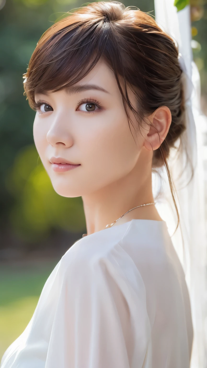 masterpiece, high quality, Ultra-high resolution, ( realistic :1.4), Beautiful face in every detail, High Quality Clothing, Amazing Women, mature, Portraiture, soft skin and perfect face、Perfect Face, Shoot your hair, 8k resolution,Super realistic ,Very detailed,high quality, Broad perspective