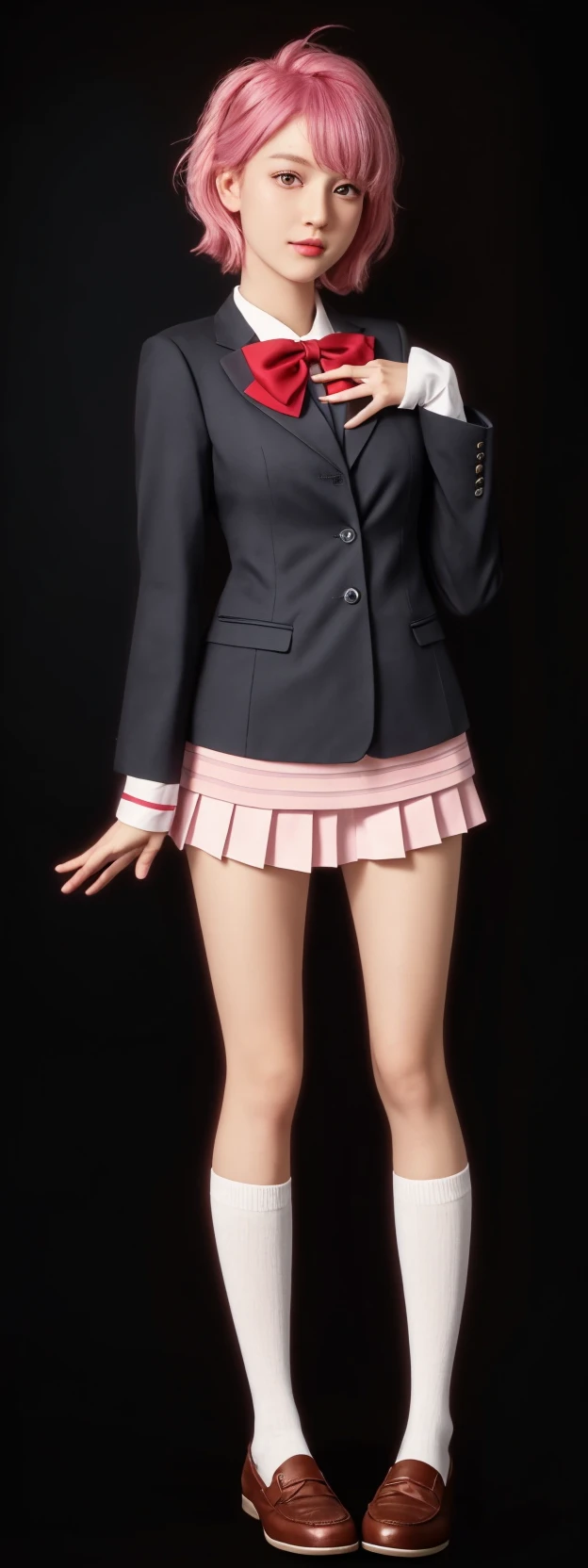 1girl in, sayla mass, Elegant, masutepiece, Convoluted, Army pink uniform dress with a super miniskirt so short you can almost see your pants...............、Pure white panties、Please squat down and show me your white panties...............、Super miniskirt You can see the pants in the miniskirt、White panty、Realistic, Best Quality, absurderes, high face detail, Perfect eyes, 18 years old, Cowboy Shot, realization、, Vibrant colors, Pink Uniform, Skirt、Photography、Gravure photography style、Real Images、Top image quality、1girl in, sayla mass, Elegant,Spread Leg,Show white panties, masutepiece, Convoluted,Ultra mini skirt、White panty、 Realistic, Best Quality, absurderes, high face detail, Perfect eyes, 18 years old, Cowboy Shot, , Vibrant colors, White uniform, Skirt