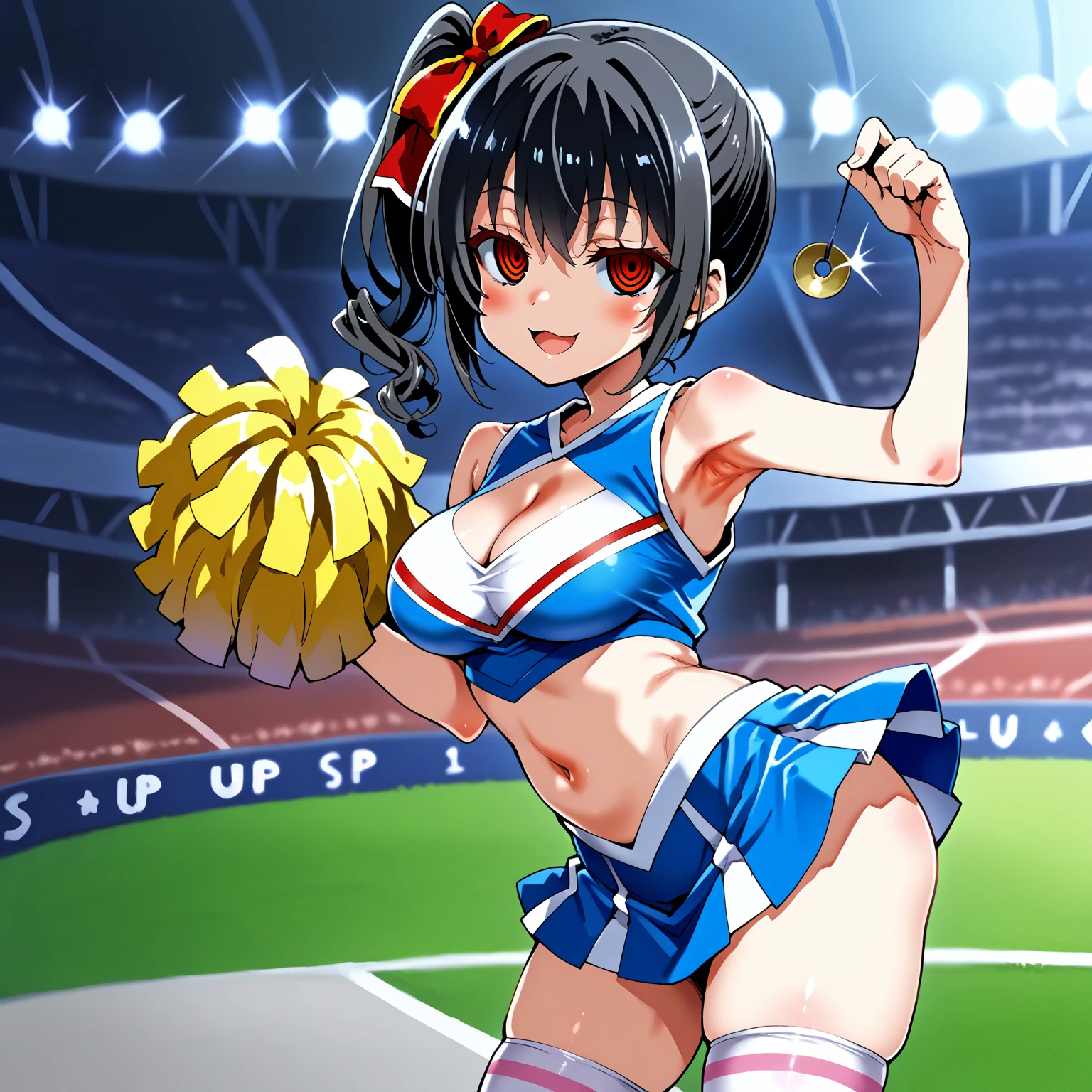 Highest quality、Cheerleader、gang rape、Surrounded by men、Have sex、Inserting the penis into the vagina、Sucking penis、Covered in semen、Sweaty、naked