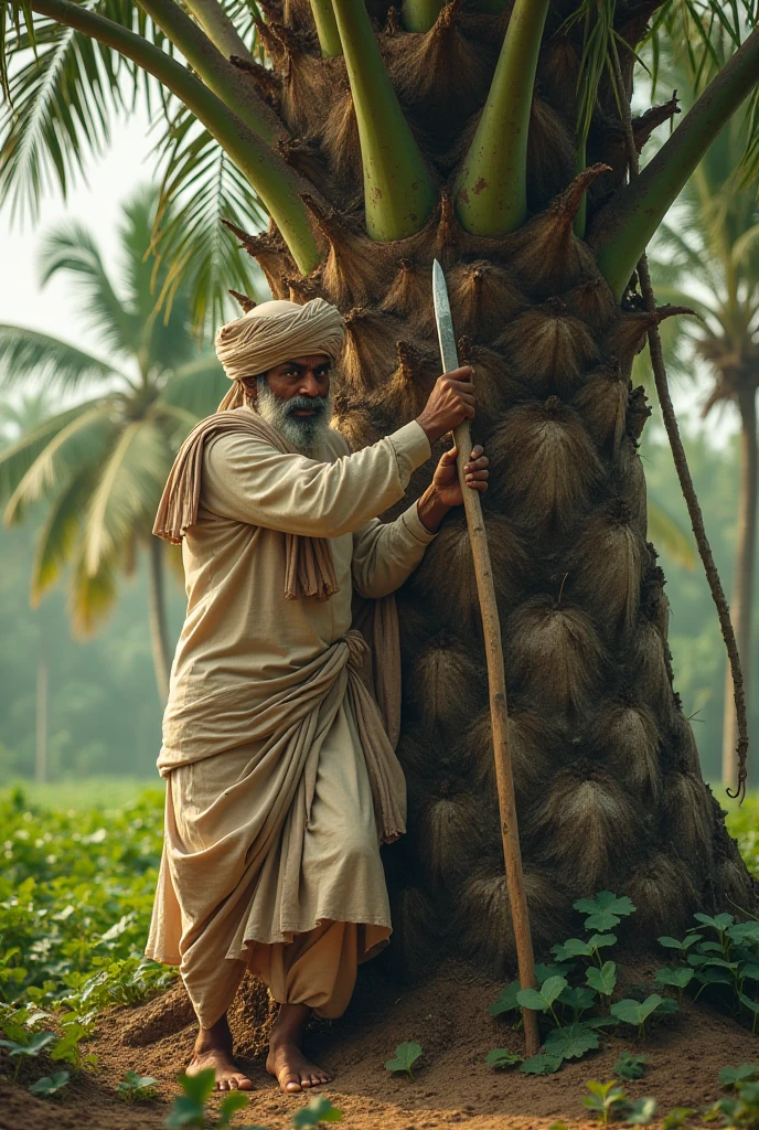 A Sikh men wear kurta pajama in farmer