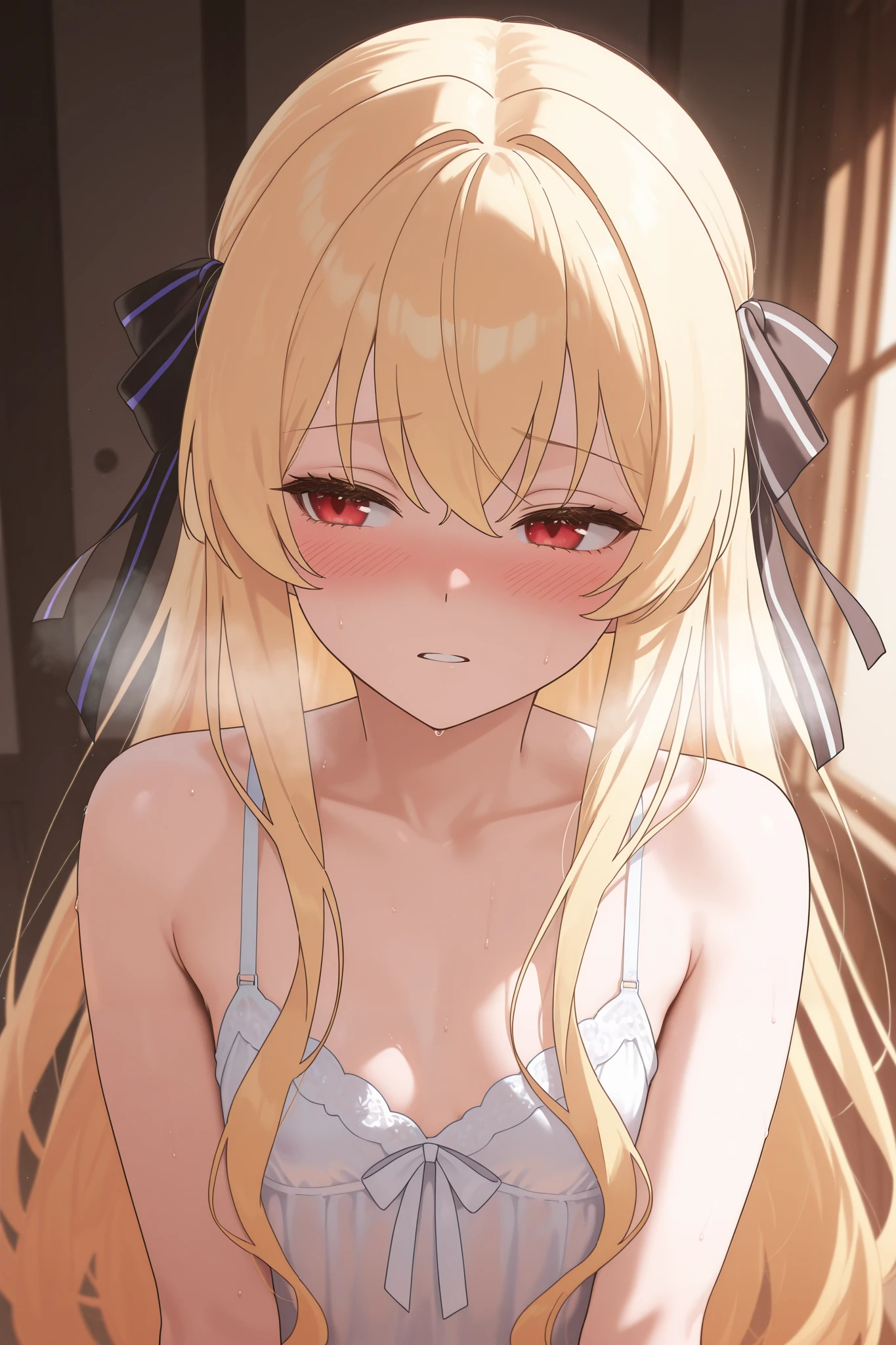 (masterpiece、最high quality、high quality、High resolution、Super detailed) )Decadent atmosphere、(In a dimly lit and gloomy amusement park、Girls wearing light camisoles seduce men、Negotiate prostitution)、Line of sight、BREAK、NSFW、(See-through camisole)、Sexy Lingerie、 (((NSFW))) (((infant))) (((5 years old))) (((透明白See-through camisole)))(((Long blonde)))(((Photographed from the front))) ((Hair Bun))(Very long hair))((Blunt bangs))((Bitch))((tsurime))((Big eyes))((Skinny body))((expensive))(Pale skin))((Botanical Prints))((infant))((Showing nipples under shirt))((Showing her crotch under her skirt))(Pale skin))((Botanical Prints))((infant))((nsfw))((((5 years old)))(((infant)))((Lolita))