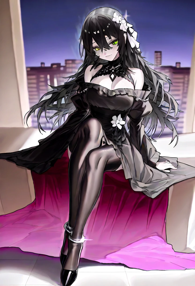 1girl, adult woman, black hair, long hair, blue eyes, big breasts, black victorian princess dress, flowing elegant dress, inside a coffin made of glass, (((transparent vampire coffin with closed lid))) , (long coffin), girl locked in the coffin, seabed in the background, ((crystal)), gold cross, golden details, roses inside the coffin, rose thorns, ocean in the background, moonlight, coffin submerged in the sea, closed coffin with glass walls, closed lid, (((sarcophagus))), full body inside coffin, closed coffin, full coffin