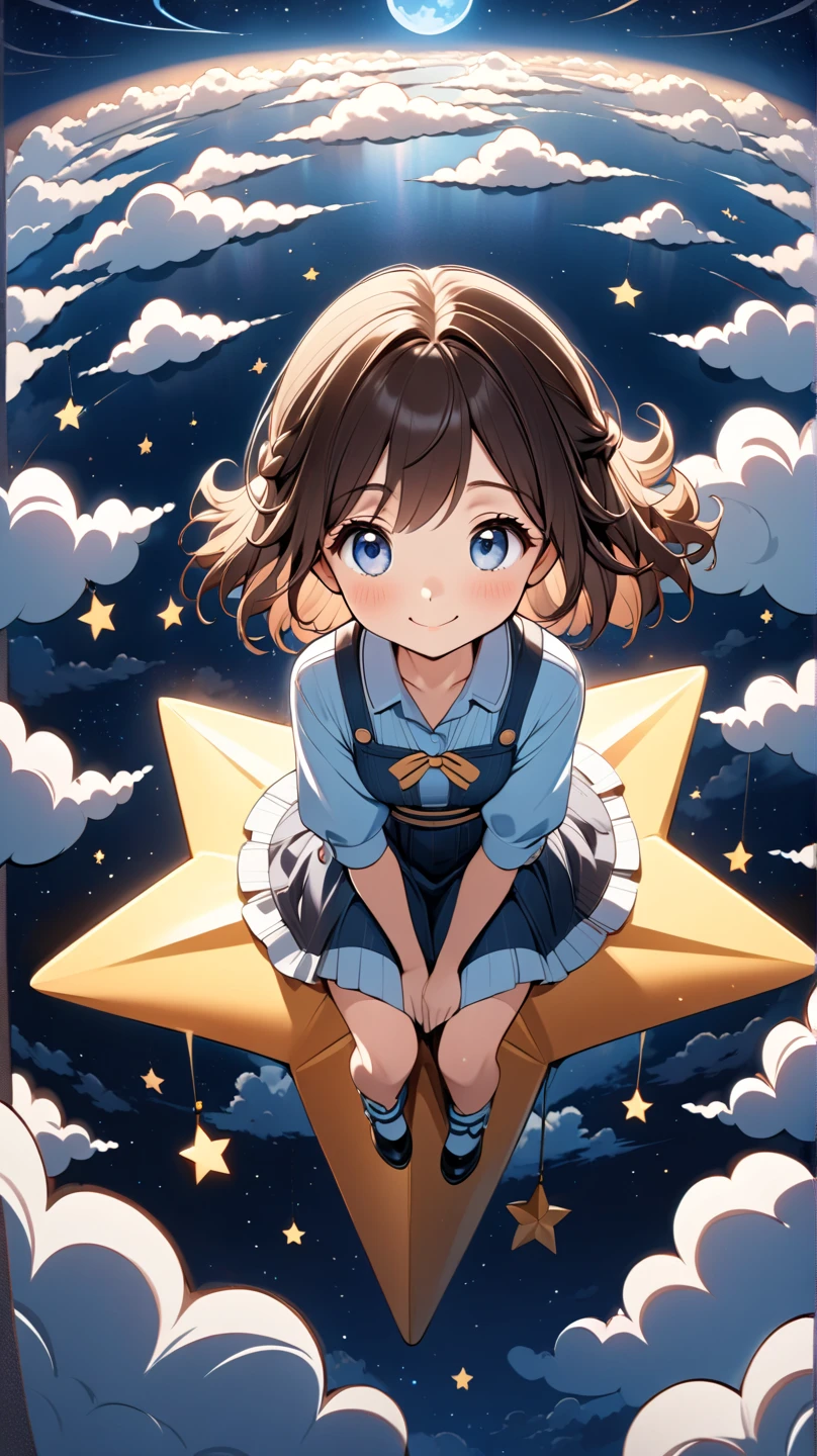 (8k, RAW photo, best quality, masterpiece, highres, absurdres, ultra detailed:1.3), (Photography, realistic, photo-realistic:1.4), (beautiful natural lighting, beautiful deatailed shadow, beautiful detailed glow :1.4), atmospheric, 

BREAK 1 beautiful horny girl,alone,(cute:1.5),(Chibi:0.8),(kawaii1.5),(Loli:1.5),(horny girl, cute, full of energy, change face,slightly swollen chest),(black hair, messy short bob, story me, pink eyes:1.55 ),(full of energy, goofy smile, bad face:1.2),(white bunny ears headband:1.2),(smile,shine tooth:1.45), (dark skin, tanned skin,:1.45),

BREAK //Character 1girl, BREAK //Fashions BREAK (black and yellow theme:1.4), ((japanese idol costume with bee motif, punk and fancy style):1.2), (roll-up sleeves Latex black closed jacket with yellow bellied lapel:1.4), (zip-up:1.5), (costume divided into tops and bottoms:1.3), (collarbone:1.3), (crazy amount of buttons and needles:1.2), (yellow (eyelet belt, grommet belt):1.3), (yellow (See-through tulle skirt, tulle Layered mini skirt) with ruffles:1.3), (fancy over-knee-socks with black and yellow striped pattern:1.4), (black high platform boots with lace-up:1.2), (choker with silver needles:1.3), (bangle with silver needles:1.3), (Cute logo with a bee motif on jacket:1.2), 

BREAK ((The night sky is filled with the dazzling Milky Way and many stars:2.0)), 

BREAK wakame,wakame,wakame,(cowboy shot, from front:1.4), 

BREAK manga illustration,manga style,