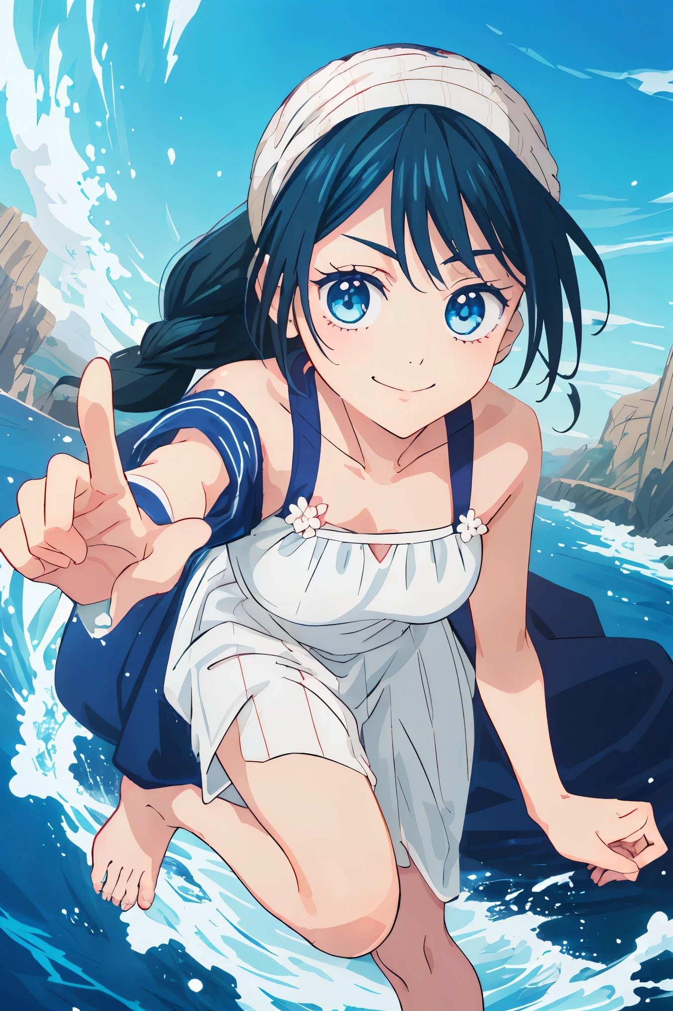 Kanan Matsuura, masterpiece, highest quality, Happy appearance, A lovely smile, gloss, Gloss