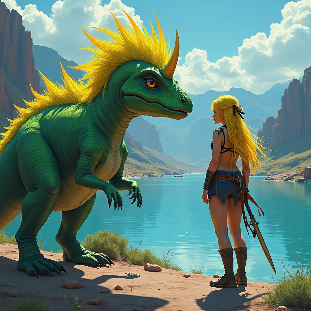 score_9, score_8_up, score_7_up, score_6_up,score_5_up,score_4_up, BREAK akiraposter,bowsette,tail,dress,turtle shell,from above, from behind, walking,ground vehicle,motorcycle <lora:concept_akiraposter_ponyXL:1>