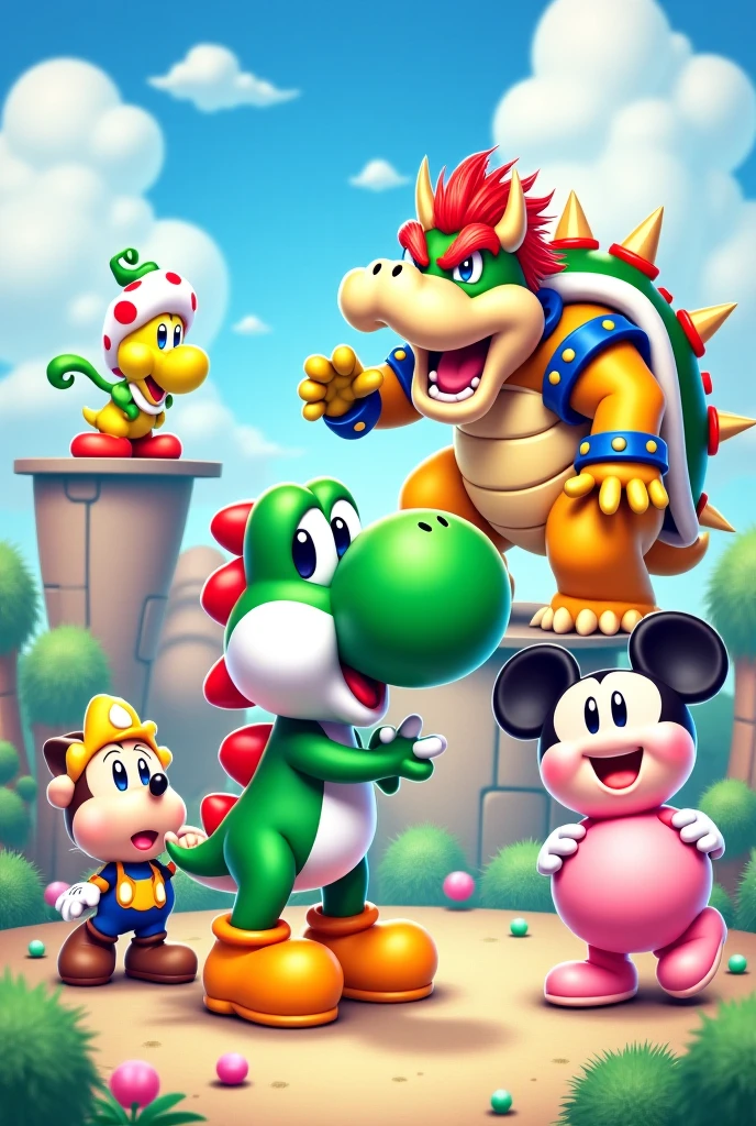 Draw a Koopa Troopa from Super Mario