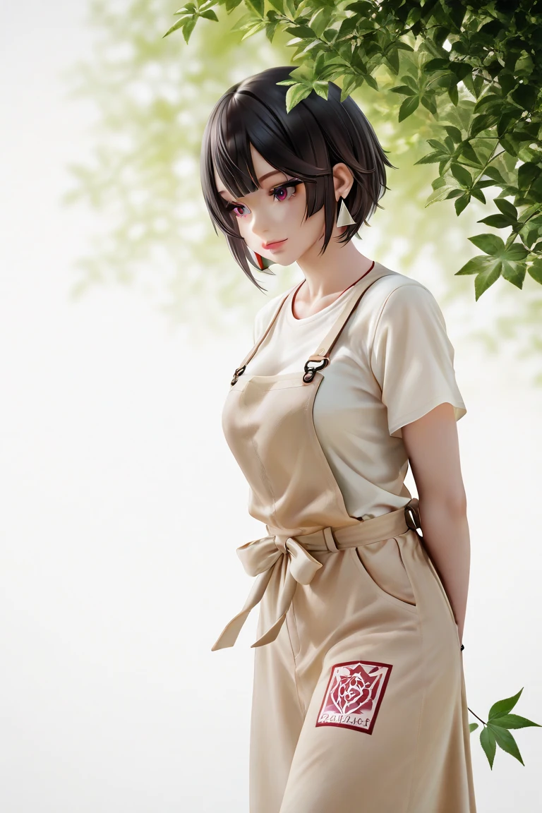 masterpiece, best quality, suspenders, thighhighs, big breasts, embarrassed, (looking to the side:0.7), short hair, skirt, spread legs, thick thighs, bedroom, zettai ryouiki <lora:hitomi-000018:0.7>