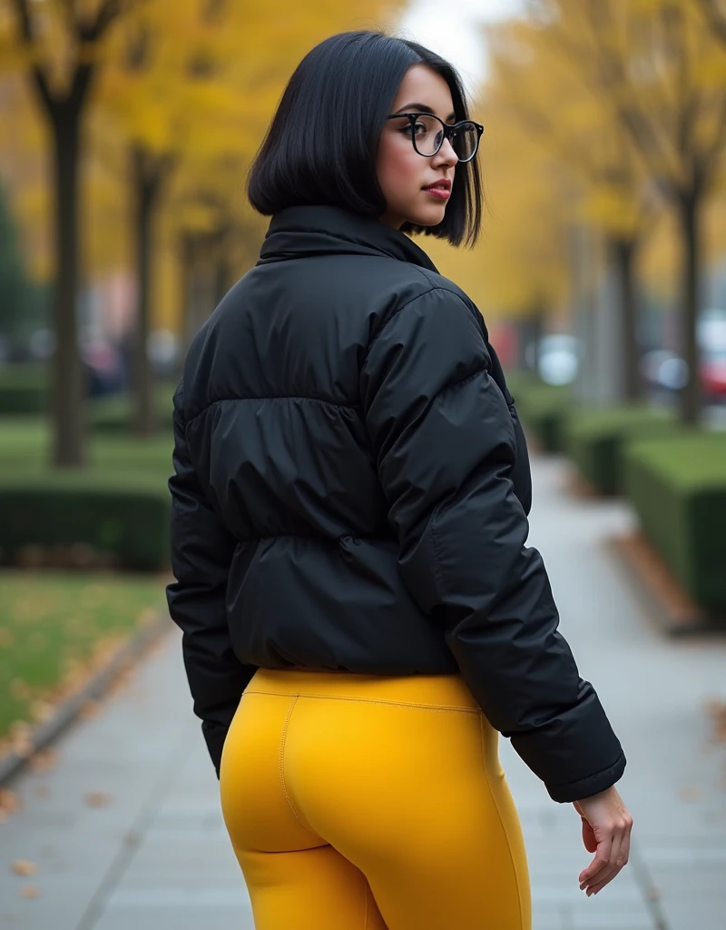 mannilp2024, 1 girl, uhd, 8k, best quality, masterpiece, walking, smile, skin pores, detailed skin, turtleneck, cinematic lighting, depth of field, city