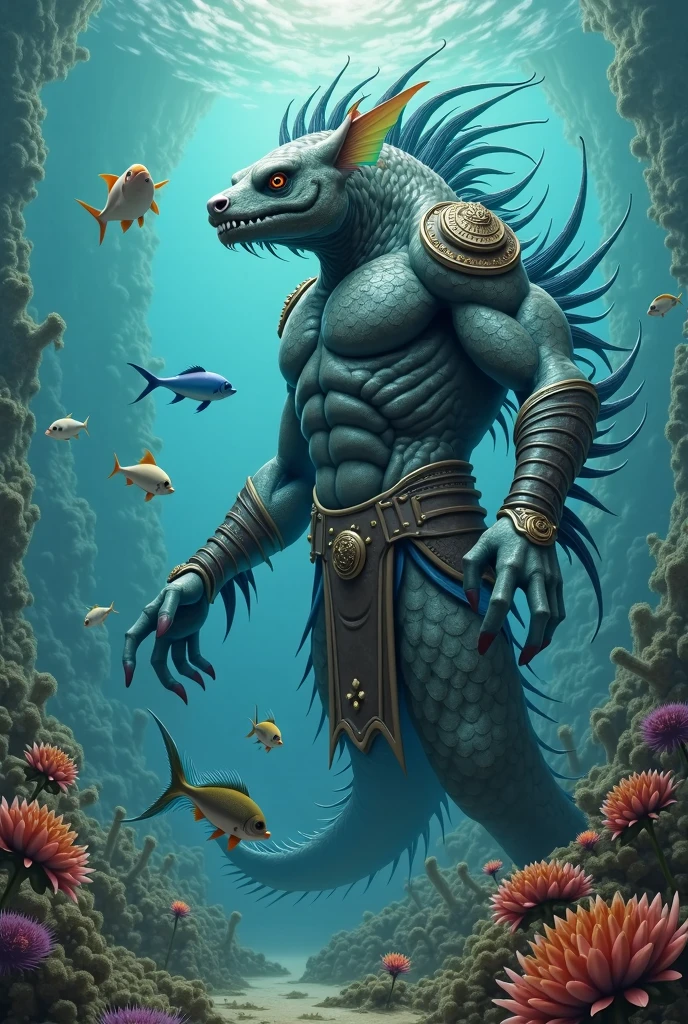 Faça um tritão do sistema de d&d
