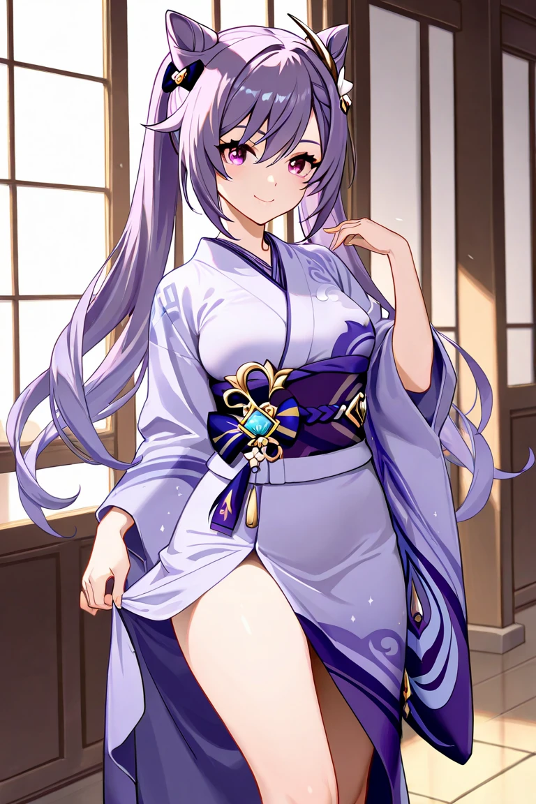 (detailed hair), (masterpiece), (best quality), (ultra-detailed), sharp focus, detailed face, ((perfect anatomy)), perfect lighting, (intricate details), (depth of field), full body, <lora:CamillaFireEmblem:1>, CamillaFE, purple eyes, smile, yukata, background: festival, sky, clouds, sunny, daylight,  <lora:SofterStyle:0.4>