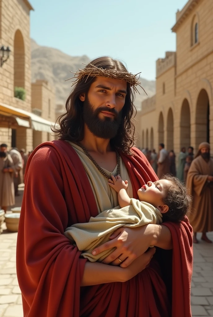 Jesus of Nazarene Receives a Son