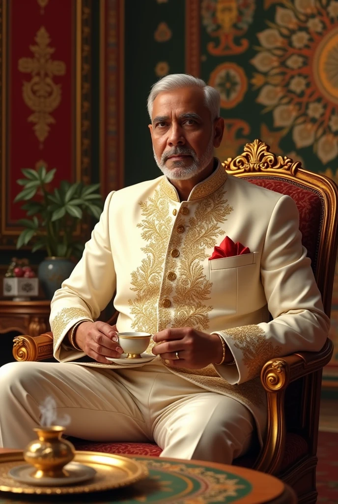 Narendra Modi Wearing Sherwani